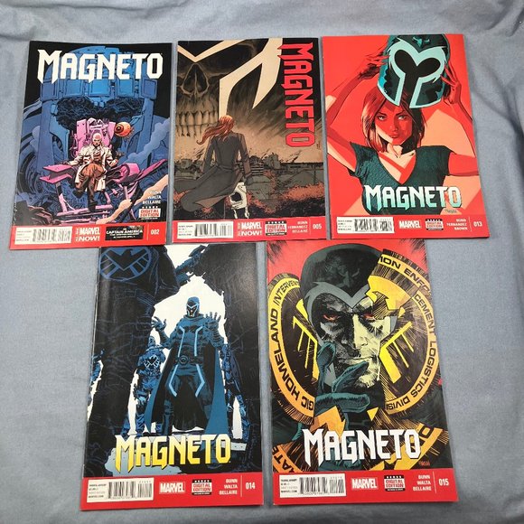 Magneto Marvel Comic Books X-Men 2014-15 Lot of 10 Assorted Issues #2+ - Picture 2 of 4